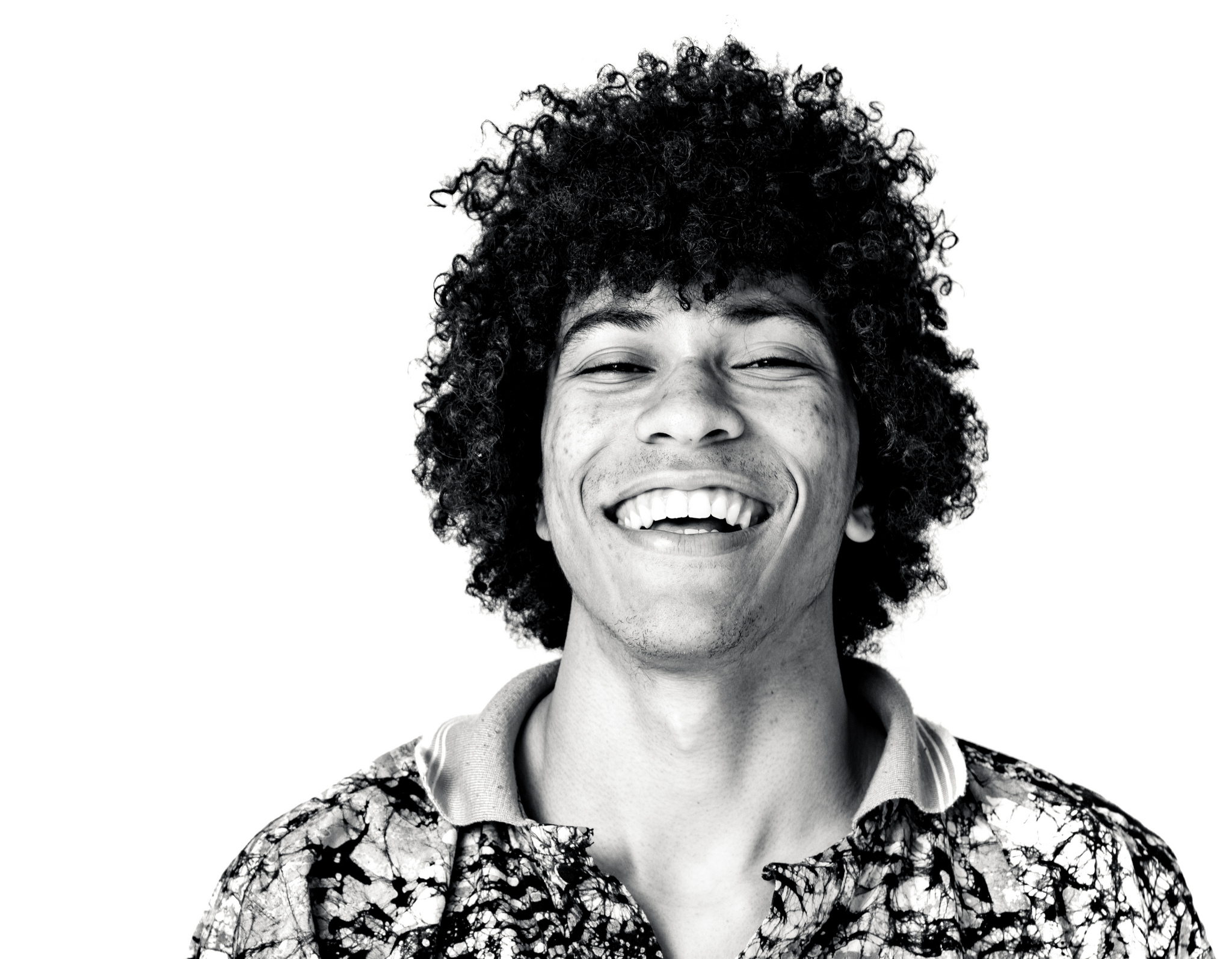 Dinho Almeida of Boogarins