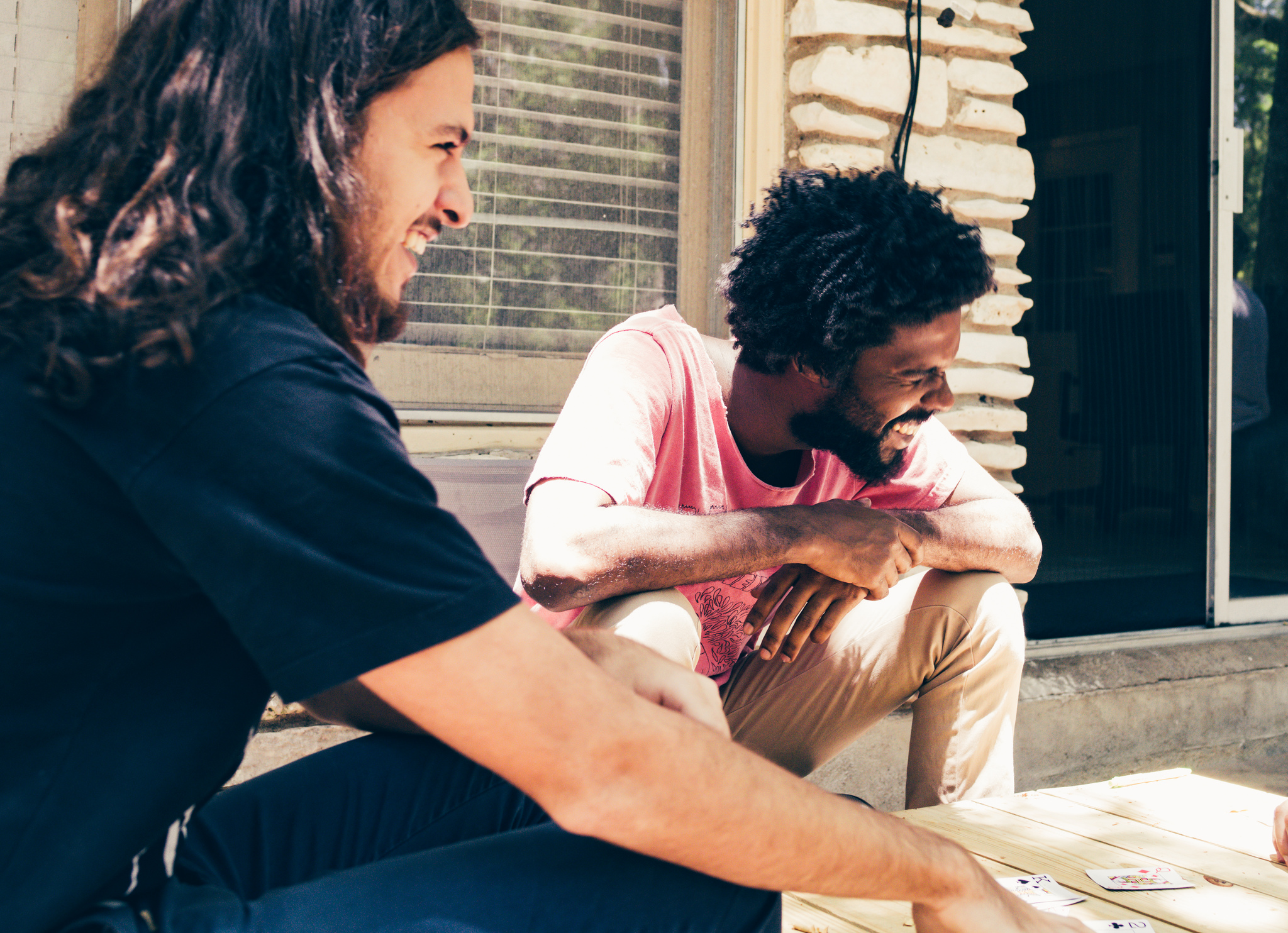 Benke Ferraz and Ynaiã Benthroldo of Boogarins