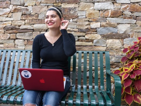 2016 SXSW Dewey Winburne Community Service Award recipient, Maria Rose Belding. Photo courtesy MEANS