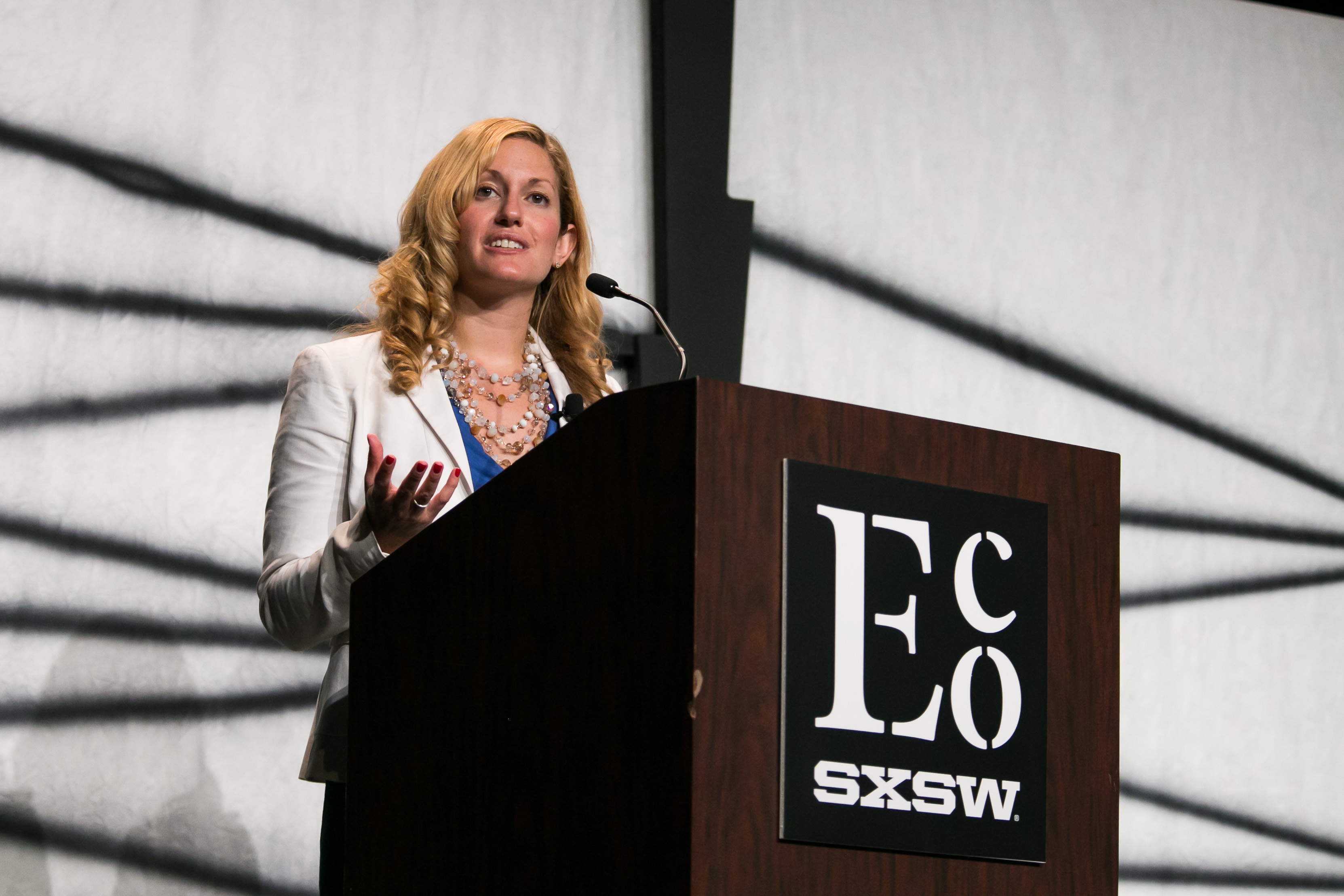 2016 SXSW Eco – Kate Brandt Keynote: Designing 21st Century Infrastructure – Photo by Diego Donamaria
