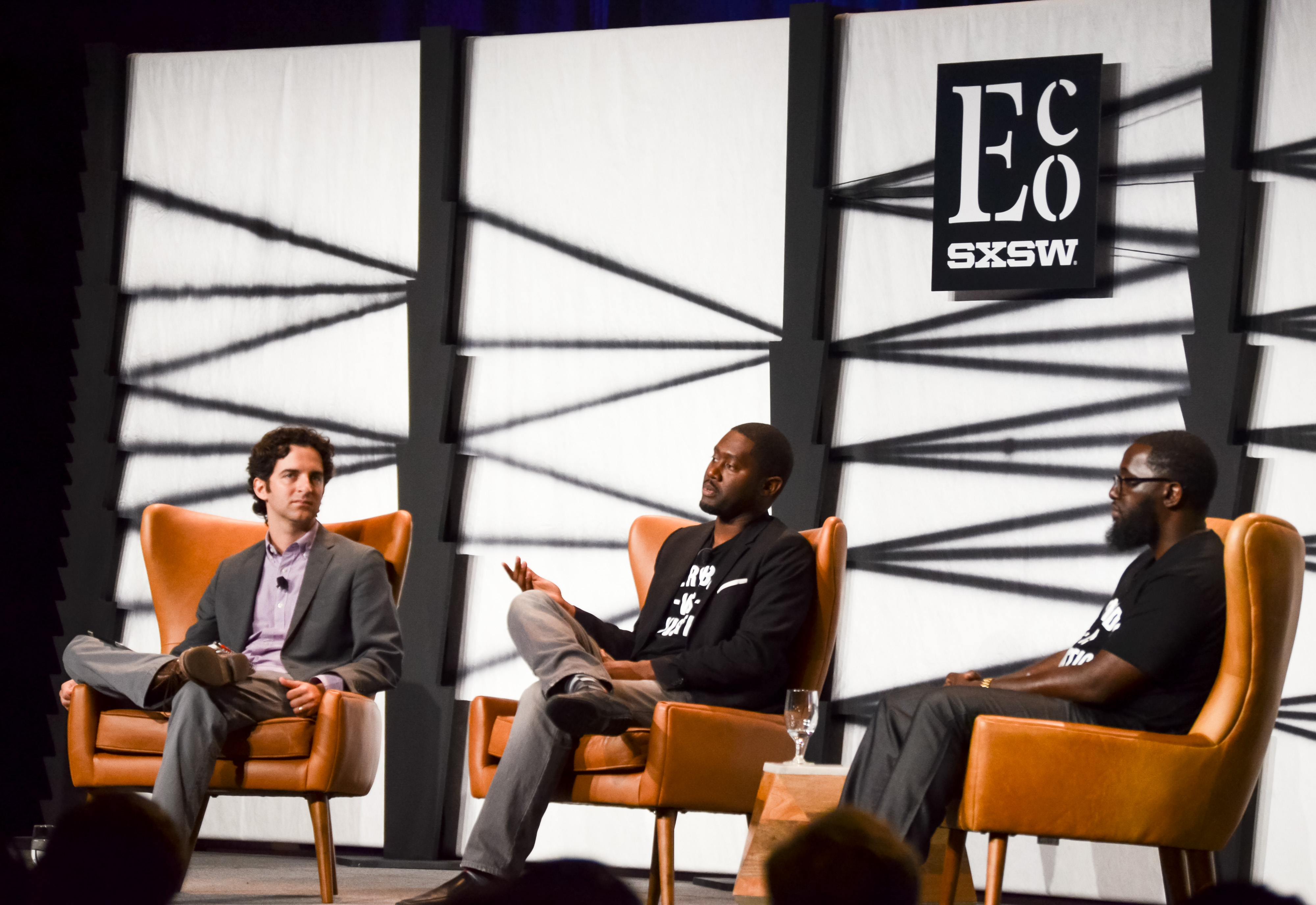 SXSW Eco 2016 – Keynote Conversation: Designing a Just City - Hip Hop Architecture – Photo by Nicole Burton