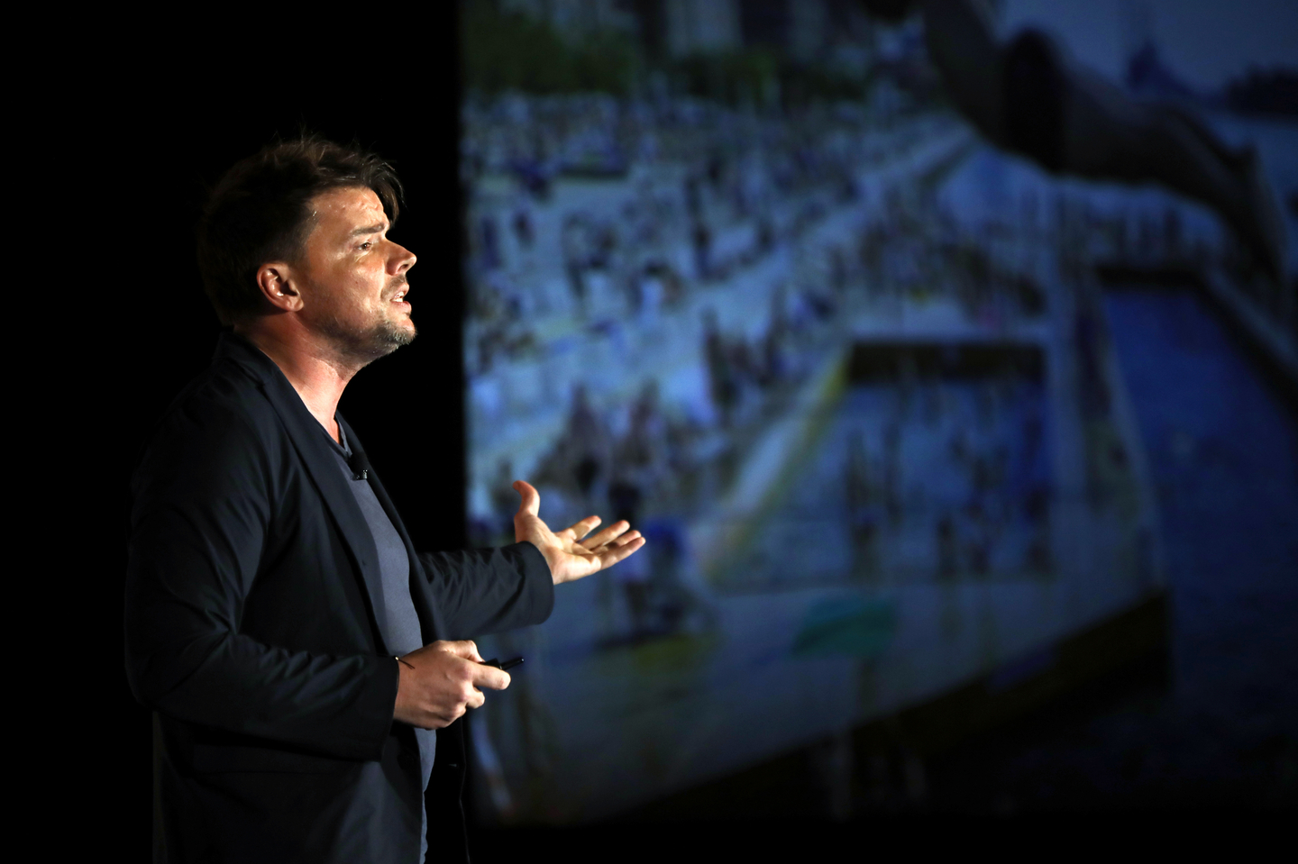 Bjarke Ingels speaks onstage at Featured Session: FORMGIVING with Bjarke Ingels.
