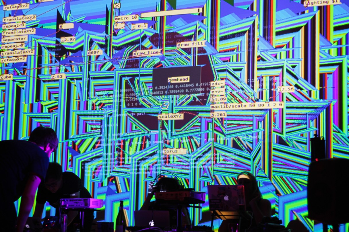 Algorave. Photo by Antonio Roberts