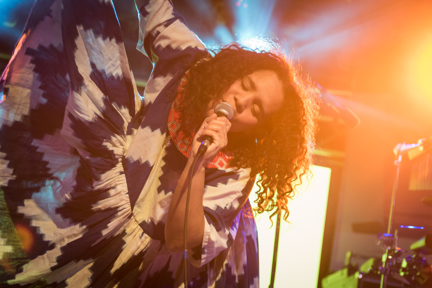 Lido Pimienta, presented by Meow Wolf: Fractallage. Photo by Tico Mendoza