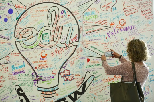 Coloring Wall. Photo by Diego Donamaria