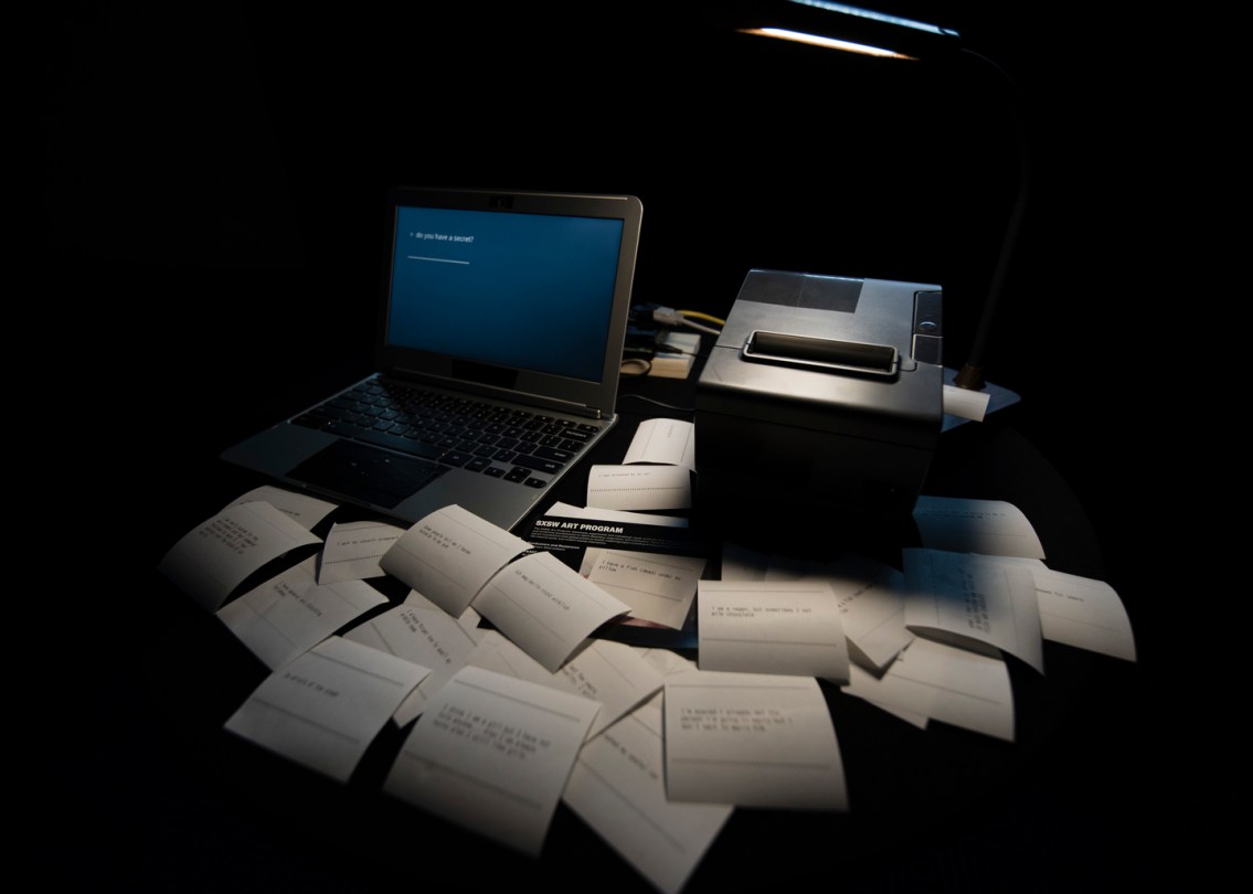 SXSW Art Program: The Future of Secrets. Photo by Ann Alva Wieding