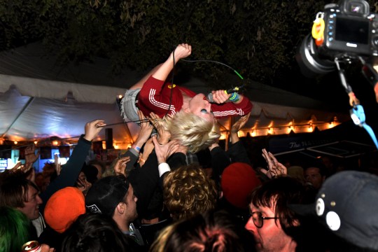 Amyl and the Sniffers at Hotel Vegas Patio, presented by Panache – Photo by Danny Vivian