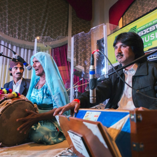 Mai Dhai performs in the Victorian Room at The Driskill Hotel, SXSW 2015