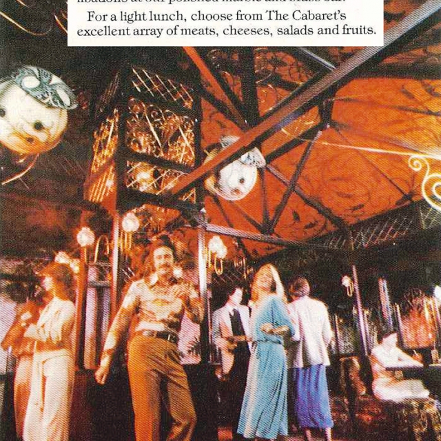 vintage Driskill Cabaret advertisement