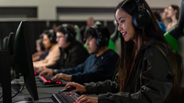 A tourmament at the SXSW Gaming Expo