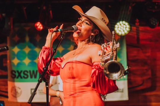 2022 SXSW Showcasing Artist, La Dona – Photo by Renee Dominguez