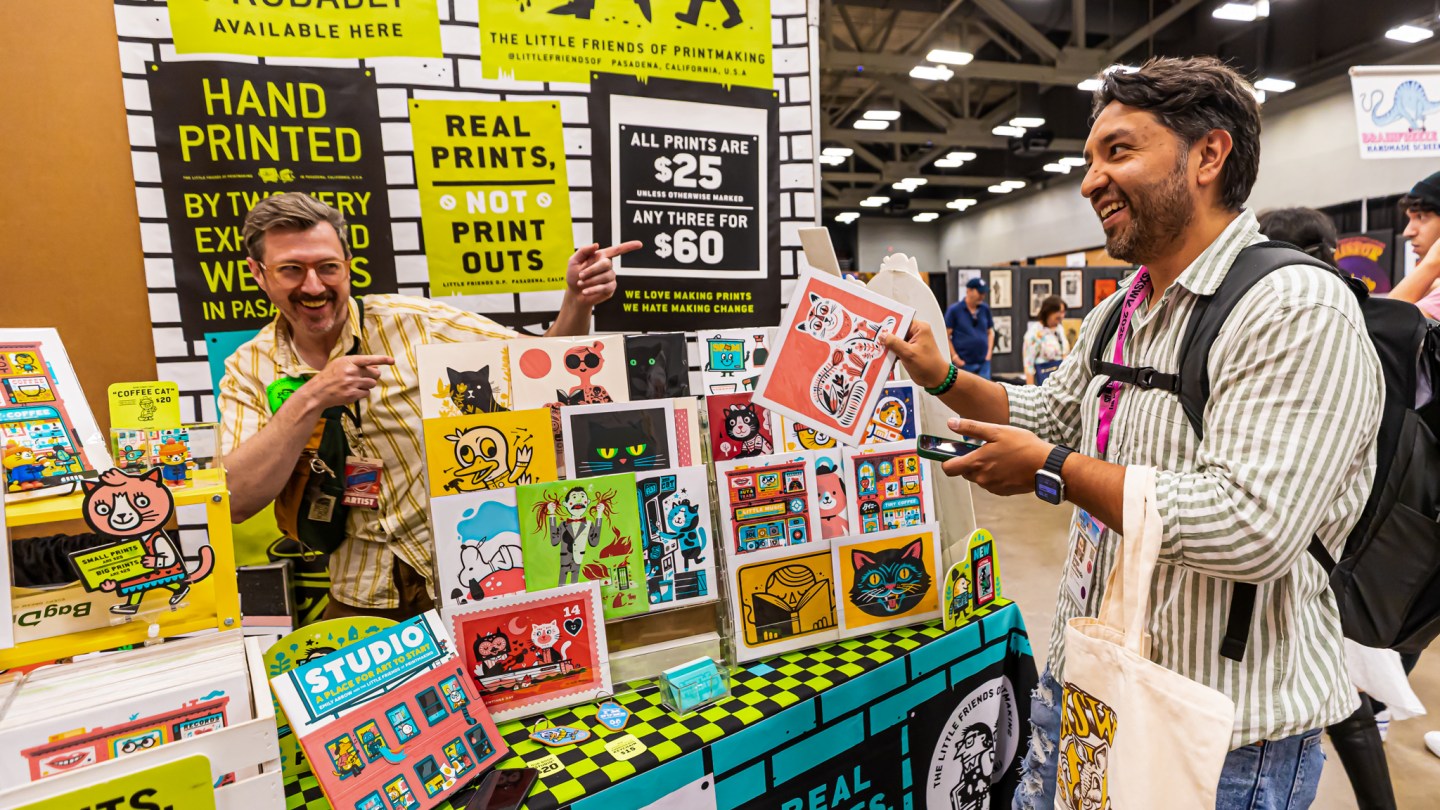 Flatstock – SXSW 2025 – Photo by Aaron Rogosin
